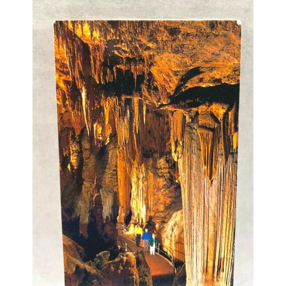 Luray Caverns Virginia Paper Bookmark Travel Souvenir 7" Long - Picture 4 of 7